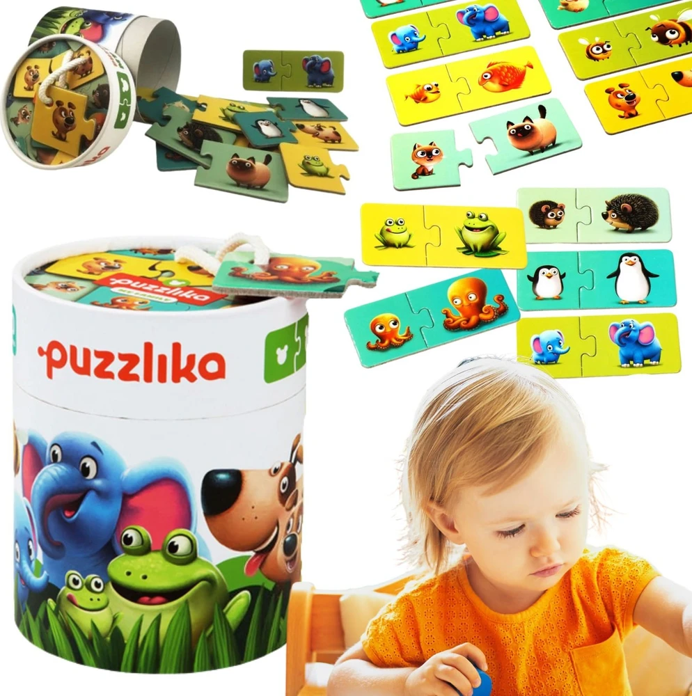 Puzzlika dėlionė "Mano šeima"