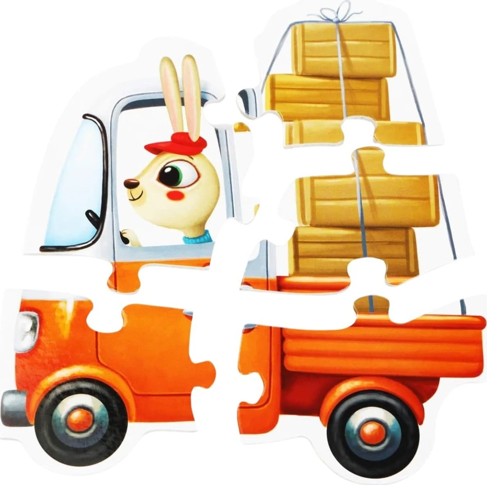 Cubika Puzzlika dėlionė "Automobiliai"