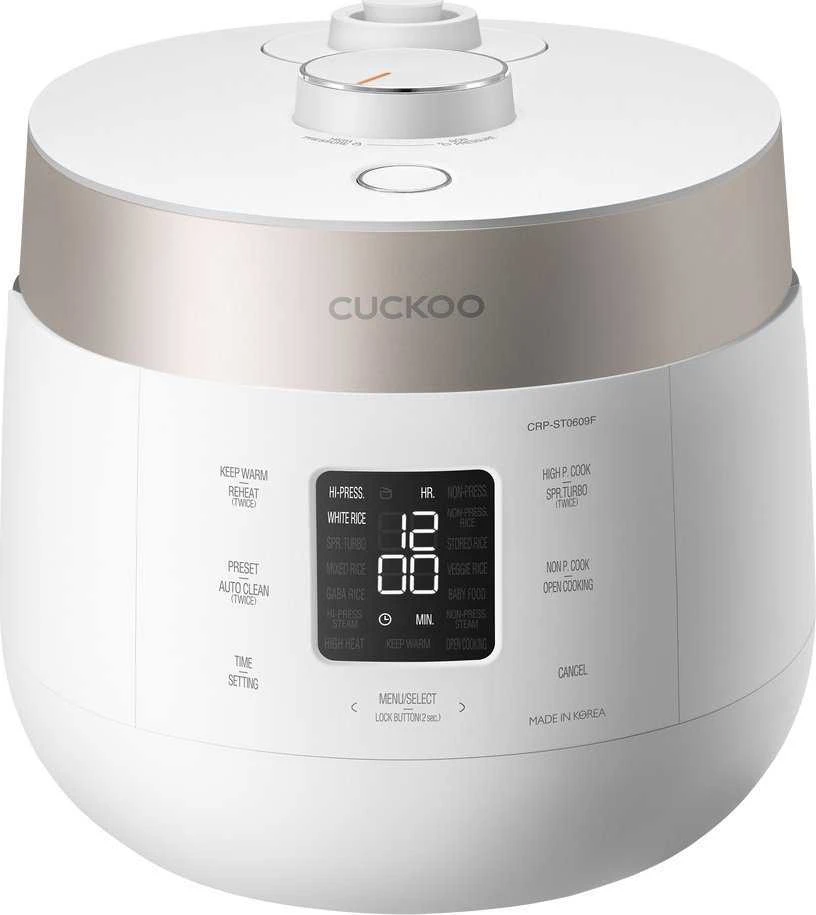 Cuckoo Electronics Ryžių Virimo Aparatas - Cuckoo CRP-ST0609F 1.08L 12 Virimo Programų Baltas