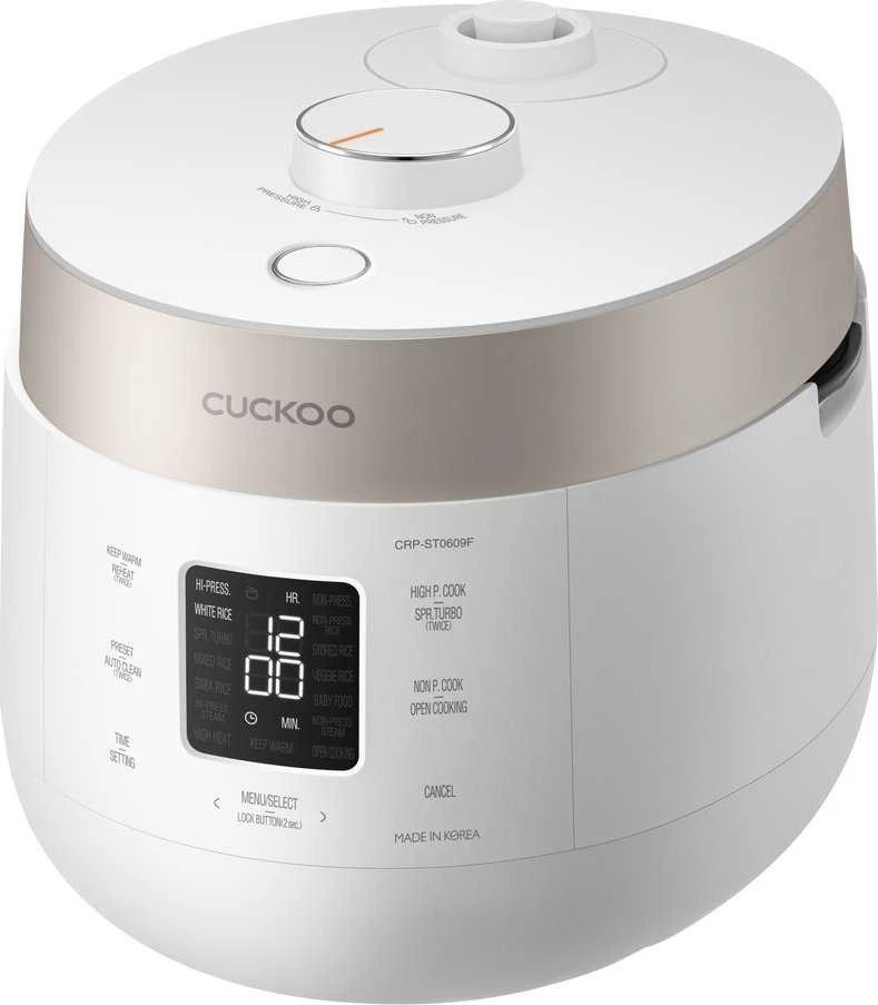 Cuckoo Electronics Ryžių Virimo Aparatas - Cuckoo CRP-ST0609F 1.08L 12 Virimo Programų Baltas