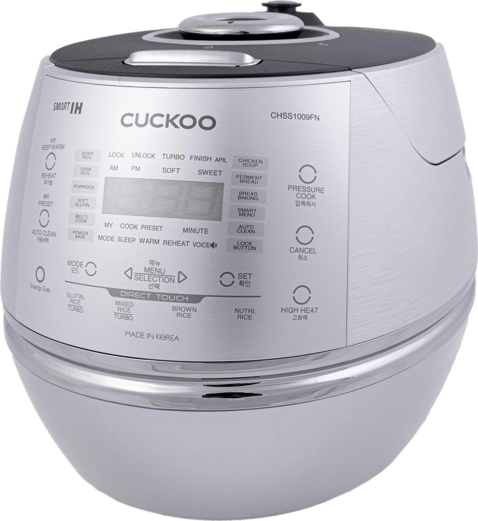Cuckoo Electronics Kaitinimo Puodas - Cuckoo CRP-CHSS1009FN 1800ml Nerūdijančio Plieno