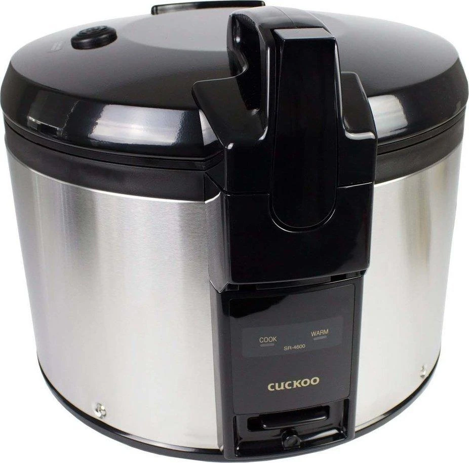 Cuckoo Electronics Virtuvinis Kombainas - Ryžių Viryklė Cuckoo SR-4600 4600ml Juoda Sidabrinė