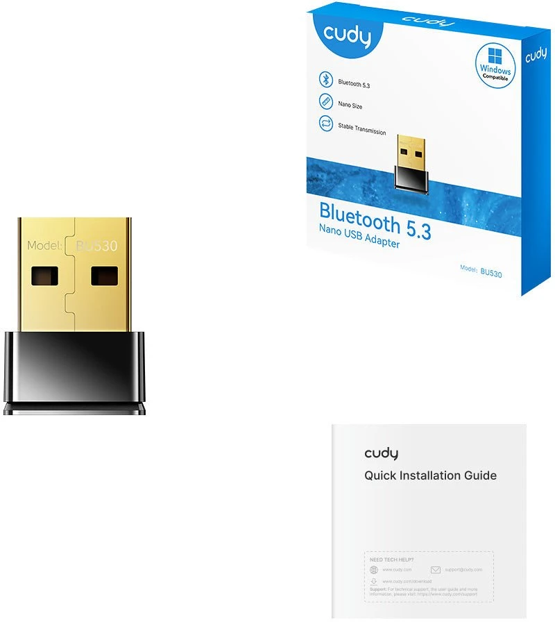 „Cudy BU530“ sąsajos plokštės / adapteris „Bluetooth“