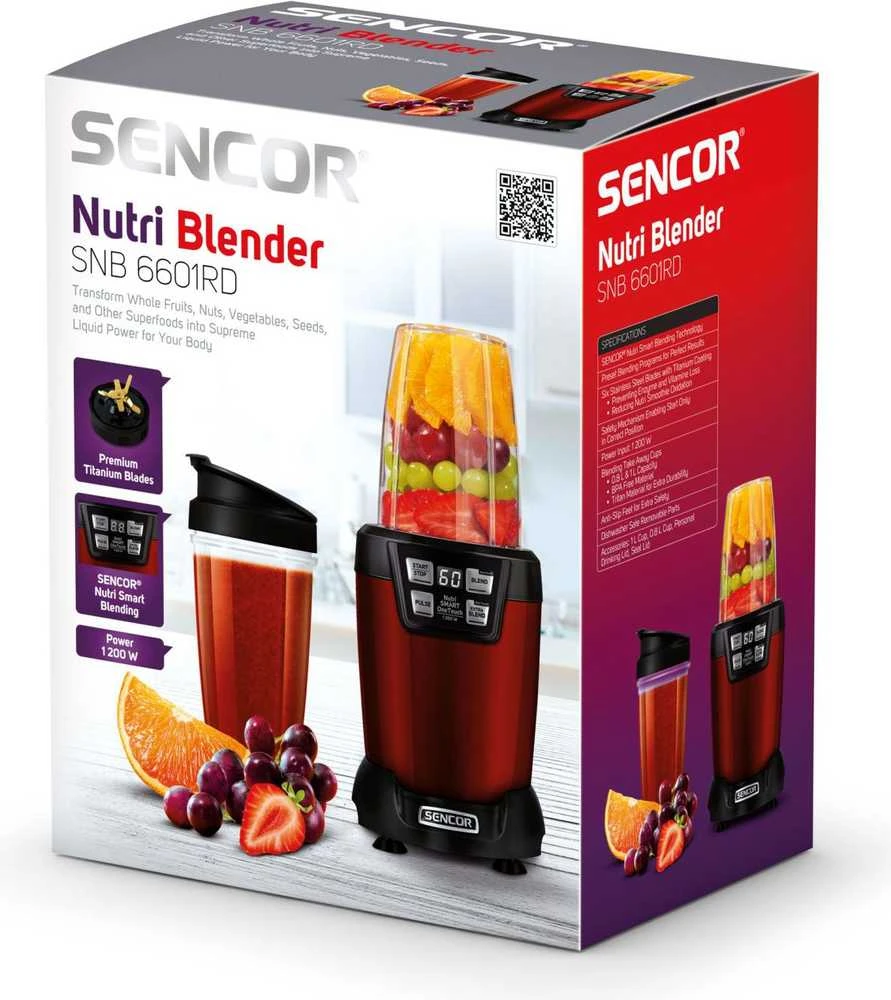 Nutri Maišytuvas SENCOR - SNB 6601RD