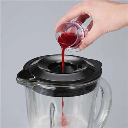 Severin Maišytuvas SM 3734 Juodas/Nerūdijantis plienas, 500 W, Glass, 1 L, Ice crushing, 22000 RPM