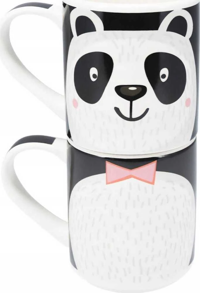 Cup&You Dovanų rinkinys: 2 porcelianiniai puodeliai vaikams, 2 x 265 ml