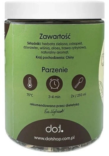 Cup&You Žalioji arbata Dot.Bonne Zdrowie Gera sveikata 60g