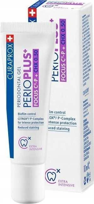 Curaprox CURAPROX PERIO PLUS+ ŻEL 0,50 CHX 10ML