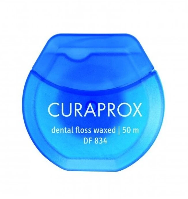 Curaprox DF 834 dantų siūlas 50 m
