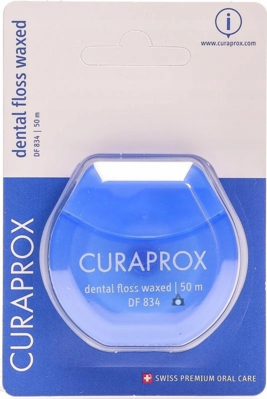 Curaprox DF 834 dantų siūlas 50 m