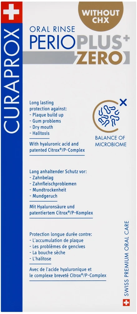 Curaprox PERIO PLUS PŁYN 200ml ZERO CHX