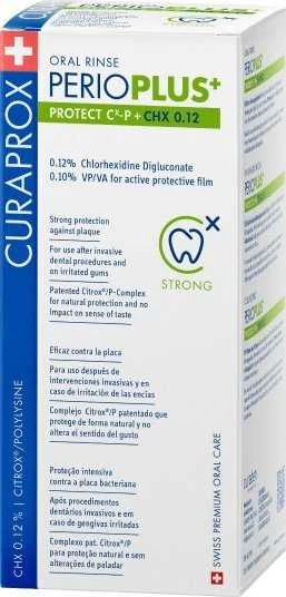 Curaprox Protect Citrox Chx 012% burnos skalavimo skystis 200 ml