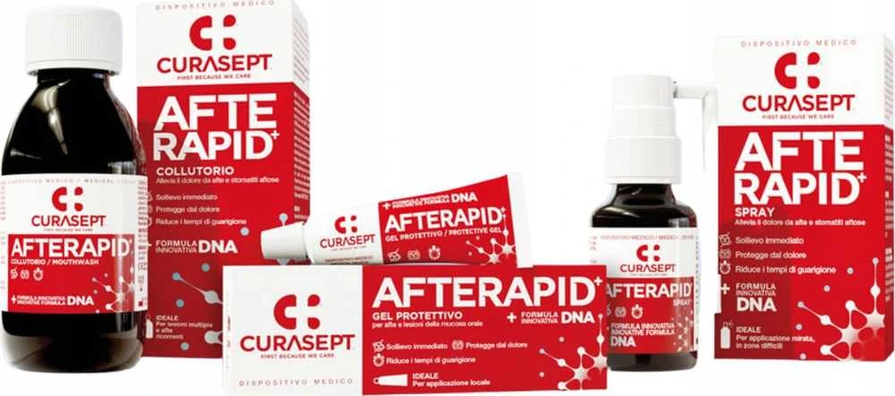 Curasept CURASEPT AFTE RAPID PŁYN 125ml