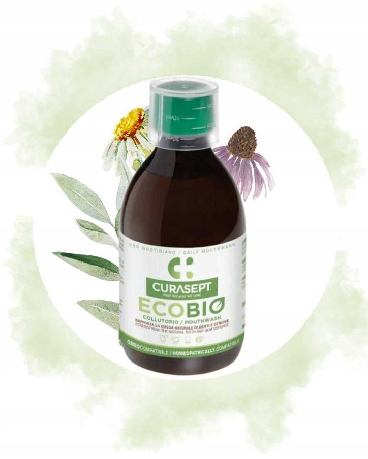 Curasept CURASEPT ECOBIO* burnos skalavimo skystis 300 ml