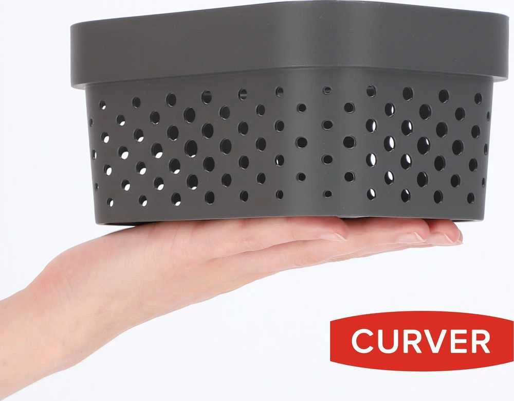 Keter CURVER DĖŽUTĖ INFINITY 1,4L AŽŪRINĖ /TAMSIAI PILKA