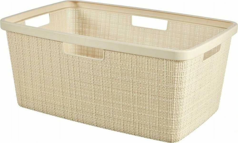 Curver MANGLE BASKET 46L / POWDER Rožinis