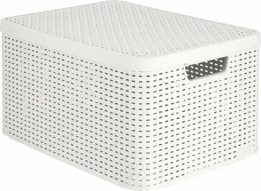 Daiktadėžė CURVER STYLE, 30 l, pilka, 44×33×24 cm