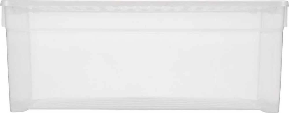 Daiktadėžė CURVER, 45 l, skaidri, 59,6×39,4×23 cm