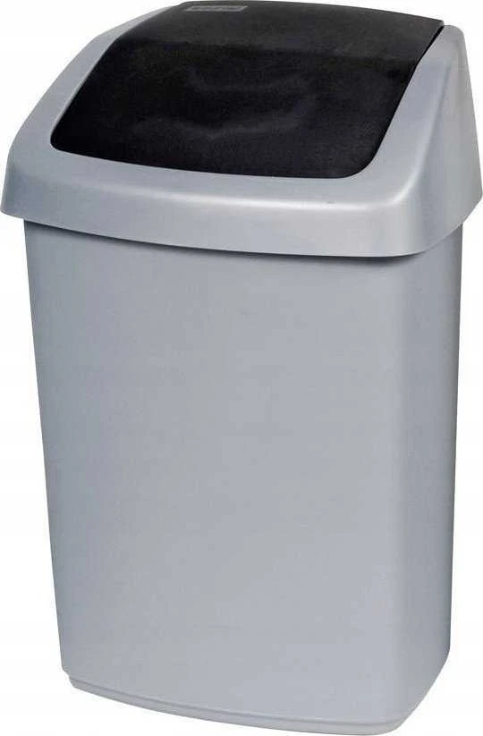 Keter CURVER ŠIUKŠLIADĖŽĖ 50L /TAMSIAI PILKA/