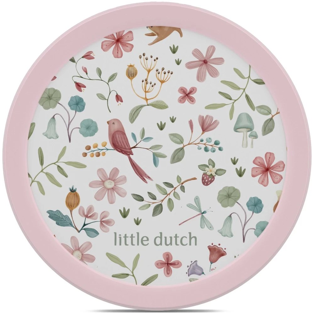 Little Dutch vaisių dėžutė su šakute, rožinė, fėjų stebuklai