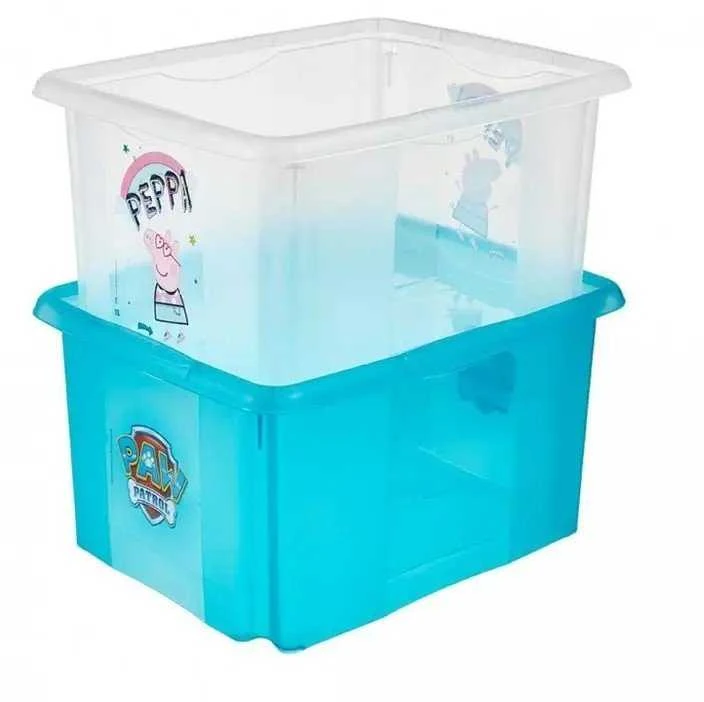 KEEEPER daiktadėžė su dangčiu PAW PATROL, 15 L, 38x29,5x20,5 cm., 1223663213700