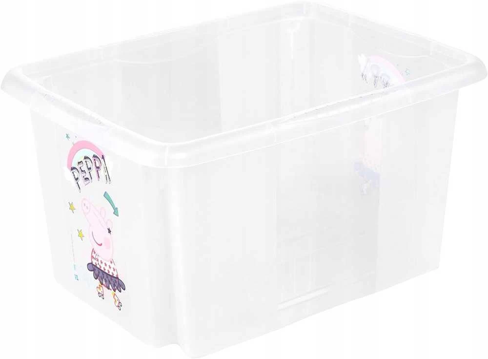 KEEEPER daiktadėžė su dangčiu PEPPA PIG, 15 L, 38x29,5x20,5 cm., 1223600119400
