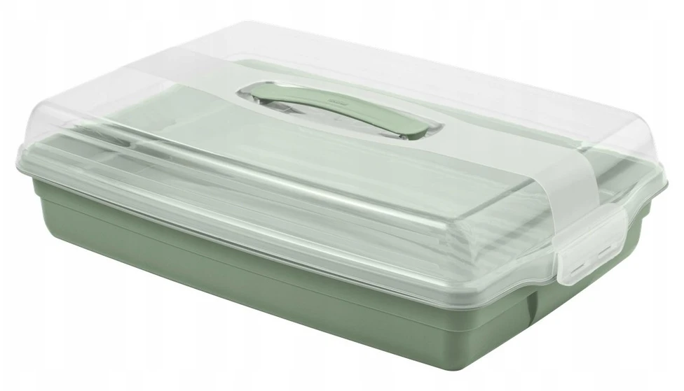 Curver torto transportavimo dėžė stačiakampė 45x29.5x11.1cm žalia
