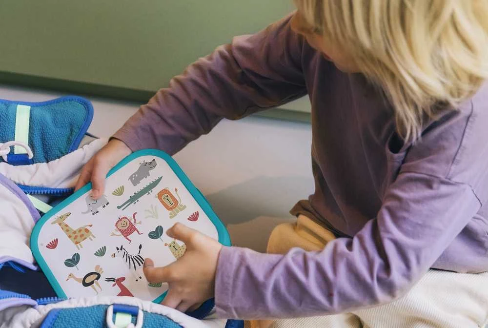 Curver Mepal Didelė vaikiška priešpiečių dėžutė 'Animal Friends'