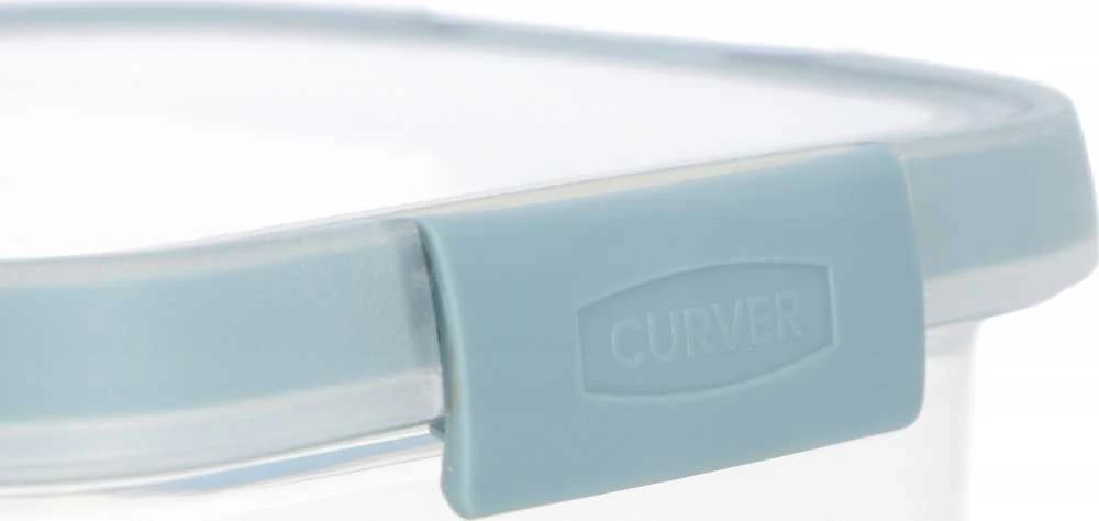 Keter CURVER MAISTO DĖŽUTĖ STAČIAKAMPĖ 1,2L /SKAIDRI/ MĖLYNA