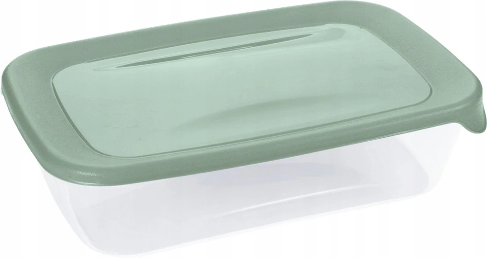 CURVER MAISTO DĖŽUTĖ FRESH&GO 1L STAČIAKAMPĖ ŽALIA