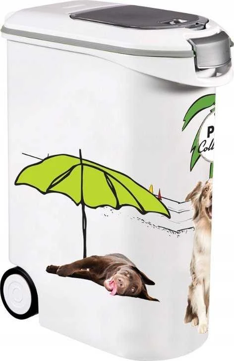Keter CURVER MAISTO SAUSO ĖDALO DĖŽĖ 20KG PetLife 54l