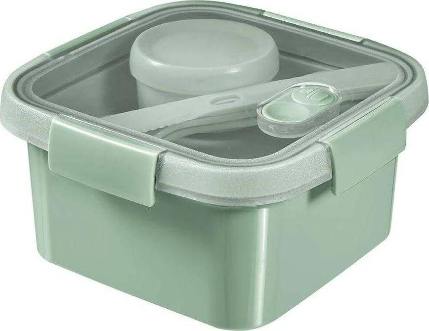 Keter CURVER MAISTO DĖŽUTĖ KVADRATINĖ LUNCH KIT 1,1L /ŽALIA