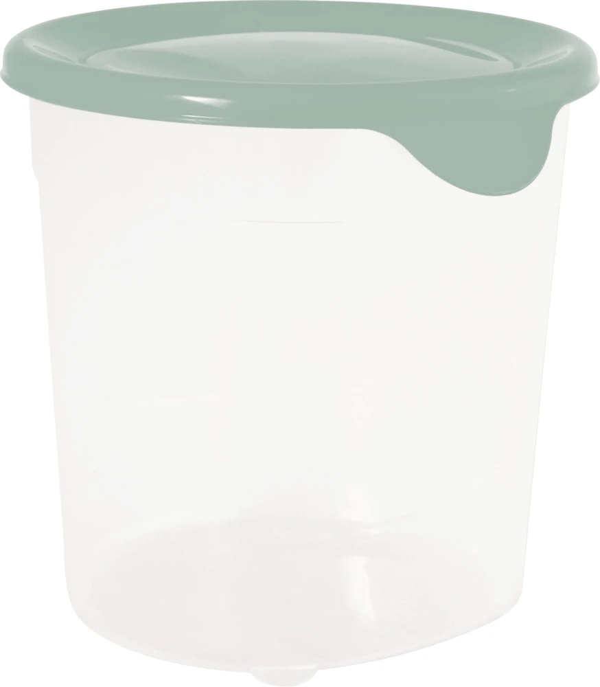 CURVER MAISTO DĖŽUTĖ FRESH&GO 1L APVALI ŽALIA