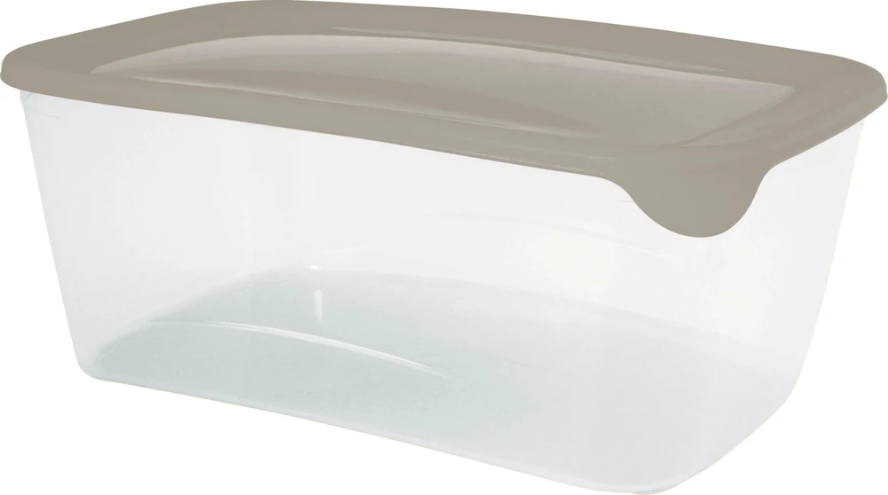 Curver maisto konteineris, stačiakampis, 3 l, „Fresh&Go“, smėlio spalvos