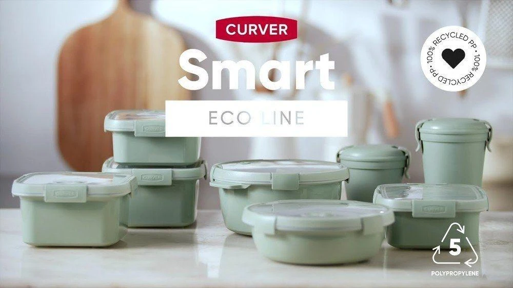Keter CURVER MAISTO DĖŽUTĖ STAČIAKAMPĖ LUNCH KIT 1,2L /ŽALIA