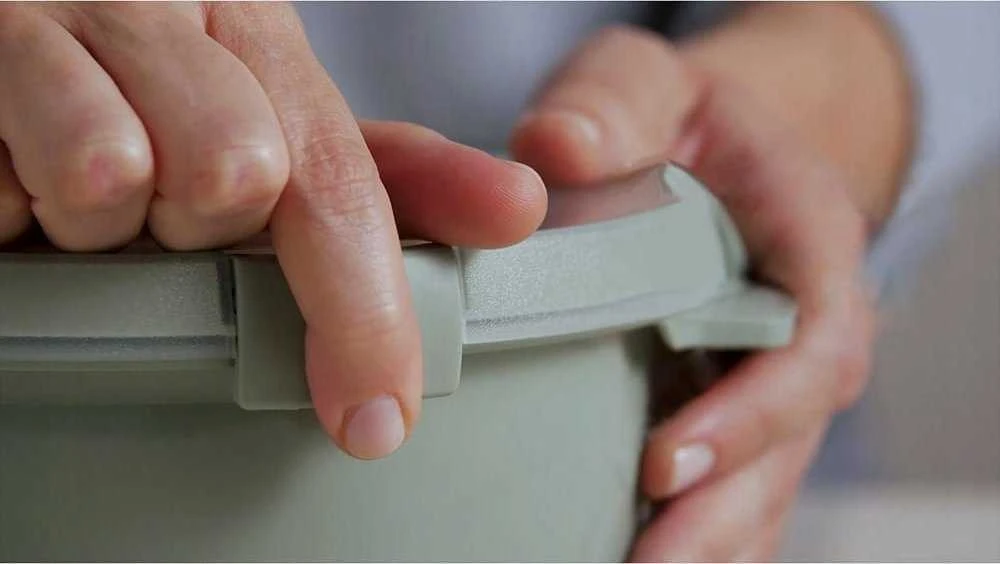 Curver stačiakampis sumuštinių indelis išsinešimui 0,7 l Žalias -ECO* 252901