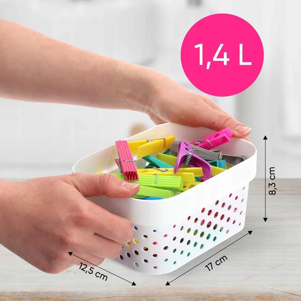 Keter CURVER DĖŽUTĖ INFINITY 1,4L AŽŪRINĖ /BALTA