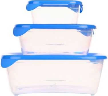 Šaldytuvo indų rinkinys Curver Fresh&Go, 3 vnt