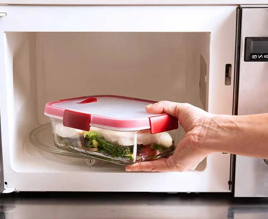 Keter CURVER INDAS COOK STAČIAKAMPIS 0,9L /SKAIDRUS/ RAUDONAS