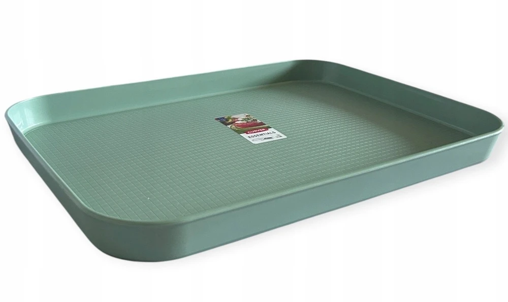 Curver Dvipusis padėklas „Kitchen Essentials“ žalias