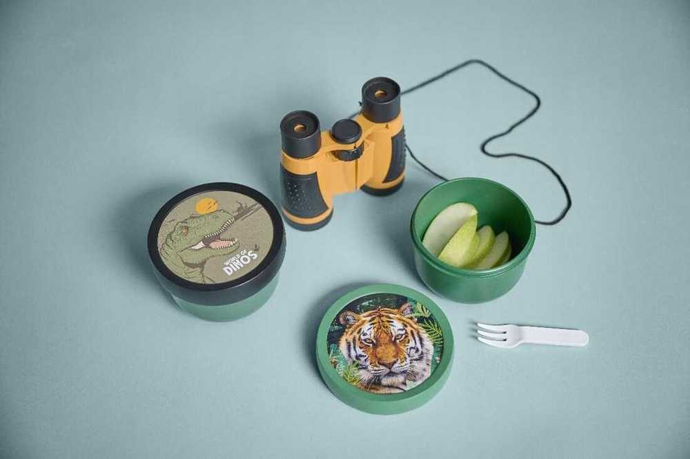 Little Dutch vaisių dėžutė su šakute, rožinė, fėjų stebuklai