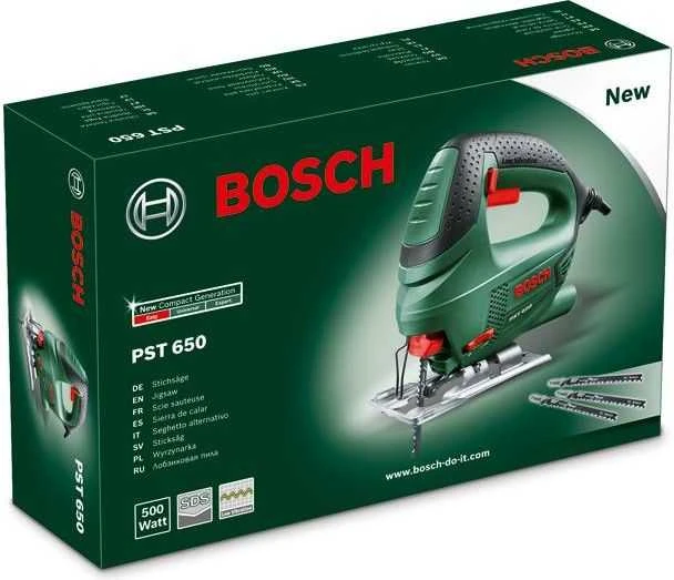 Bosch Siaurapjūklis | PST 650 | 500 W | Plastic case