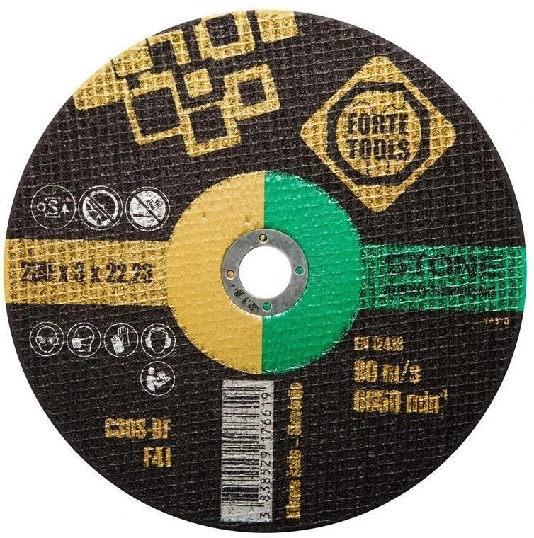 Forte_Tools Metalo pjovimo diskas FORTE TOOLS, 230X2X22,23 mm, INNOX
