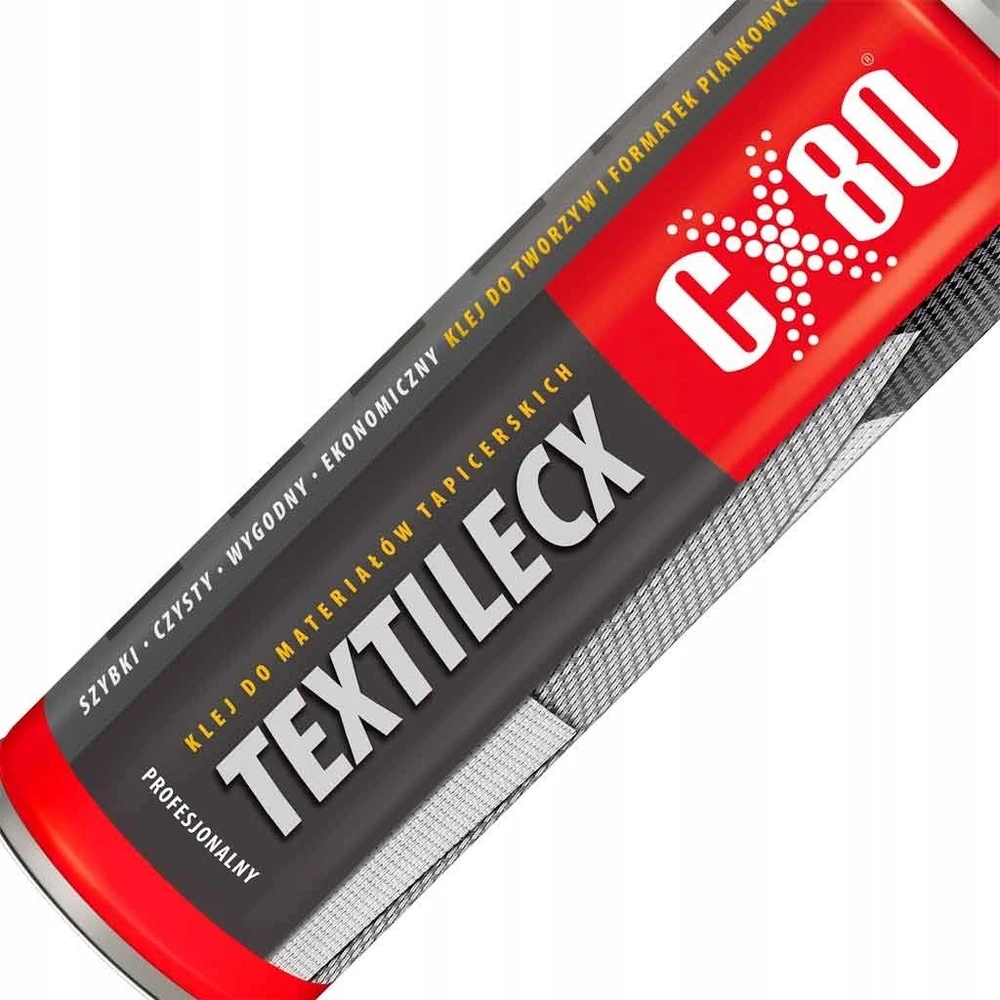 CX80 tekstilinės apmušalų klijai 500 ml