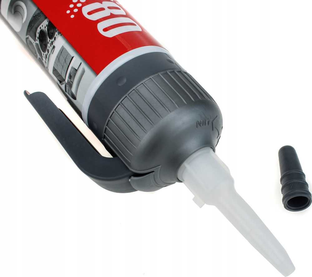 CX80 Silikon Professional 210G Premium aukštai temperatūrai juodas