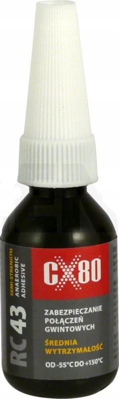 CX80 Sriegių fiksatorius, anaerobinis, CX-80 RC22 10 ml.
