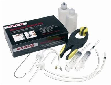 Cyclo stabdžių nuleidimo rinkinys WELDTITE CYCLO UNIVERSAL (Shimano, Avid, Tektro, Magura, Hayes, Mph, Hope, Clark's) - CYC-6327