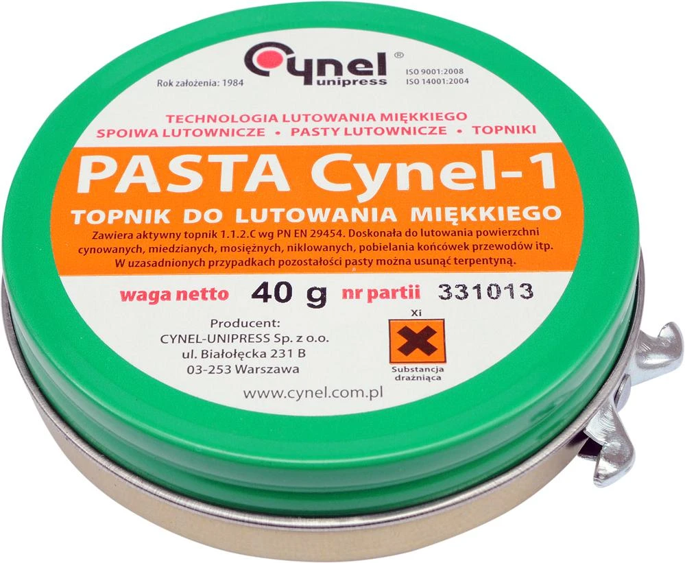 Litavimo pasta 40g CYNEL