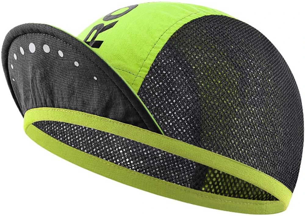 Rockbros Cycling Cap su Visor, Helmet Cover – žalios spalvos