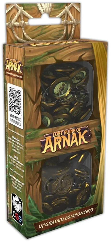 Czech Games Edition Lost Ruins of Arnak: patobulinti komponentai